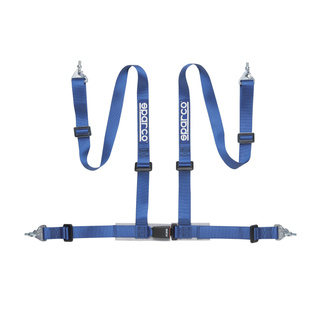 Sparco 4-Punkt-Gurt Club H-4M blau