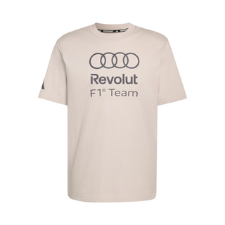Audi Revolut F1 2026 T-Shirt DNA Graphic beige
