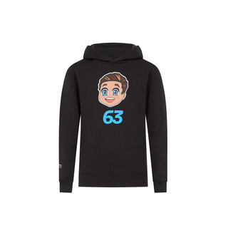 Mercedes AMG F1 2024 Kinder, Kapuzenpullover Karikaturgrafik GR