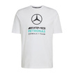 Mercedes AMG F1 2026 T-Shirt Large Logo weiß