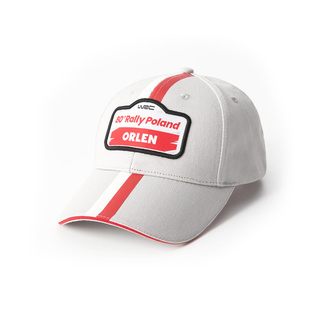 Rally Poland Cap Stripe grau