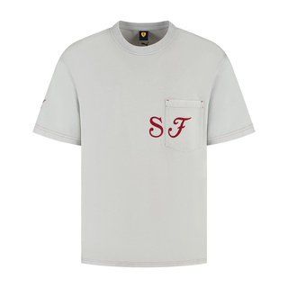 Ferrari F1 2025 Herren Graphic T-Shirt Grau