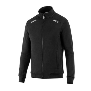 Sparco Herren Sweatjacke Full Zip SL Schwarz