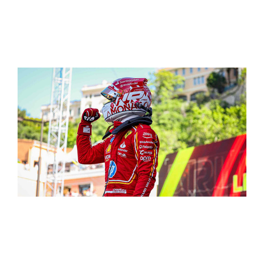 Scuderia Ferrari Miniaturhelm 1:5 Charles Leclec Monaco GP