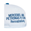 Mercedes AMG F1 2026 Cap mit flachem Schirm Blue Wonder