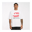 Ayrton Senna F1 2025 Herren T-Shirt Double S Oversize