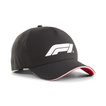 Formula 1 2025 Kinderkappe Logo Schwarz