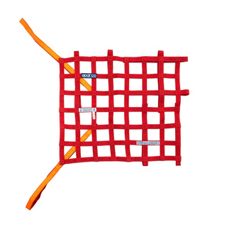 SPARCO Schutznetz für Fenster mit Homologation FIA - rot