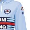 Sparco Damen Kapuzenpullover Martini hellblau