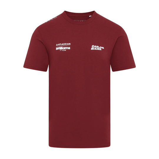 Williams Racing 2026 Herren T-Shirt Carlos Sainz Drivers