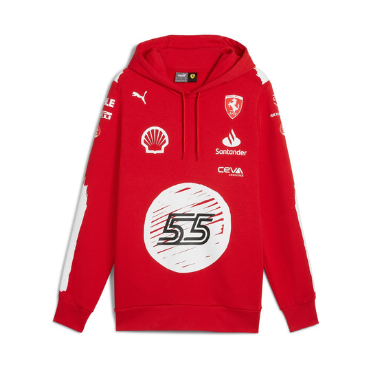 Scuderia Ferrari Herren Sweatjacke Sainz by Joshua Vides