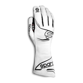 Sparco Handschuh ARROW+ Weiß/Schwarz (FIA)