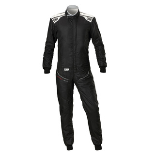 OMP Rennoverall TECNICA SUPERLIGHT Schwarz (FIA)
