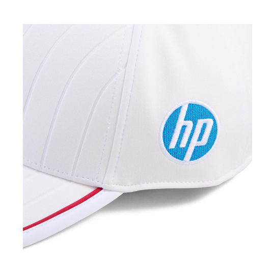 Scuderia Ferrari F1 2025 Baseballkappe Leclerc Team Weiß