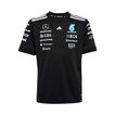Mercedes AMG F1 2025 Kinder T-Shirt Team Schwarz