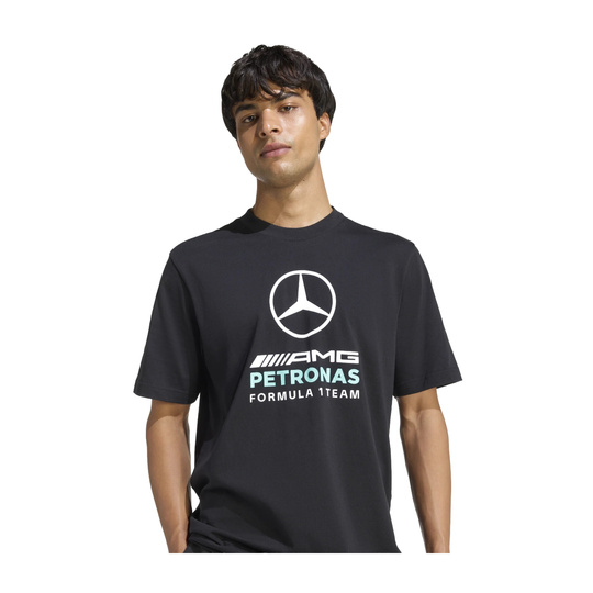 Mercedes AMG F1 2026 T-Shirt Large Logo schwarz