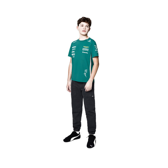 Aston Martin F1 Fernando Alonso Kinder-T-Shirt Team