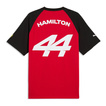 Scuderia Ferrari F1 2026 Lewis Hamilton T-Shirt Graphic rot