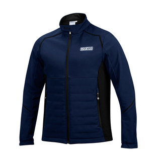 Sparco Herren Softshell Jacke MY22 Dunkelblau