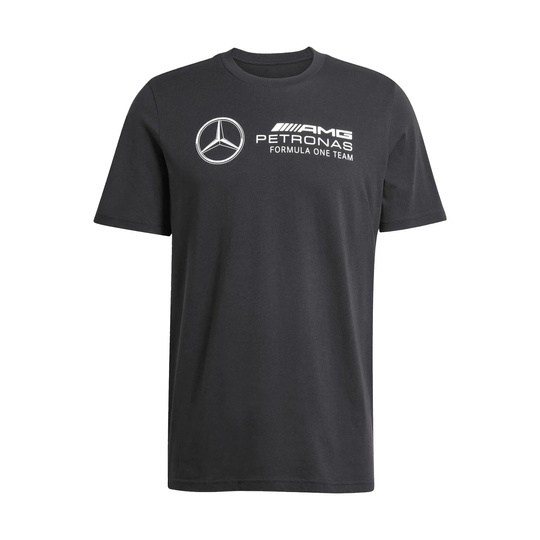 Mercedes AMG F1 2025 Herren T-Shirt Logo Schwarz