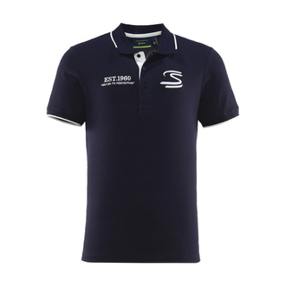 Ayrton Senna F1 2025 Herren Polohemd Est. 1960