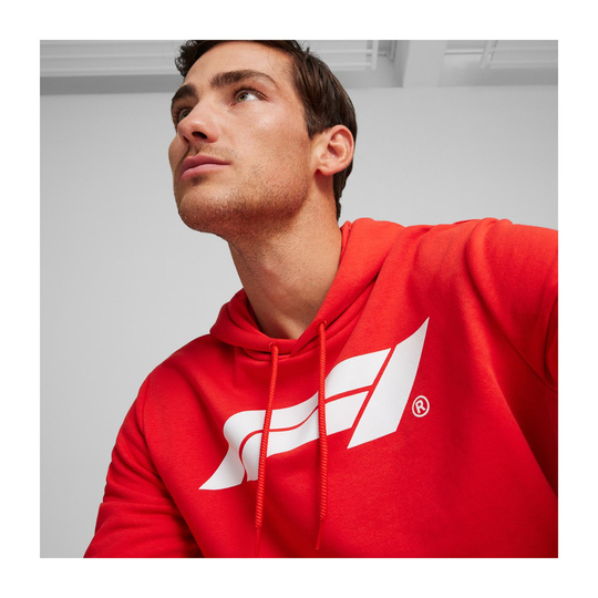 Formel 1 2025 Herren Kapuzenpullover Logo Rot