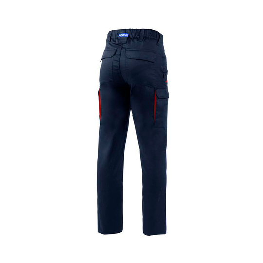 Sparco Hose Vermont marineblau/rot