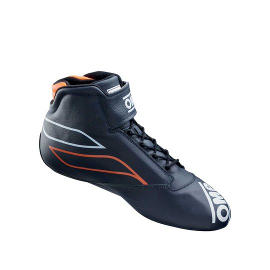 OMP Schuhe One-S MY26 marineblau/orange (FIA)