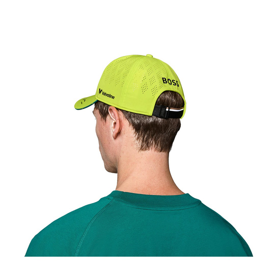 Aston Martin F1 2025 Herren Baseballkappe Alonso Team Limette