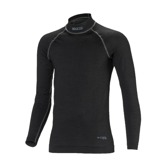 Sparco Unterziehshirt mit Rollkragen Shield RW-9 schwarz (FIA)