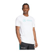 Mercedes AMG F1 2025 Herren T-Shirt Logo Weiß