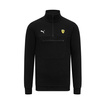 Ferrari F1 2024 Herren 1/4 Zip Black Sweatshirt