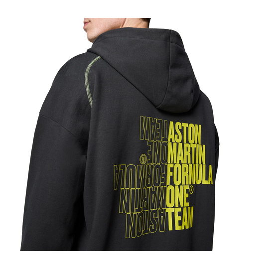 Aston Martin F1 Kapuzenpullover Hoody FW schwarz