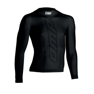 OMP Unterziehshirt mit Rollkragen KS MY24 schwarz