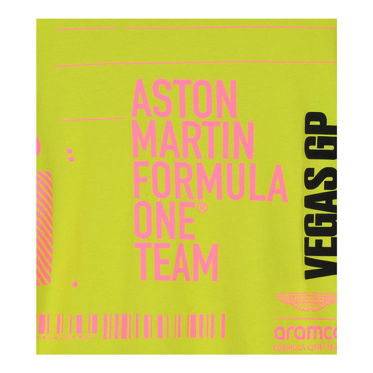 Aston Martin F1 2025 Herren T-Shirt Las Vegas