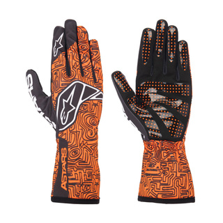 Alpinestars Karthandschuh TECH-1 K RACE V2 VERTICAL Orange