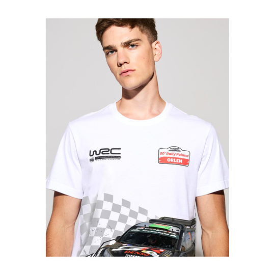 Rallye Polen WRC 2024 Herren T-shirt Car