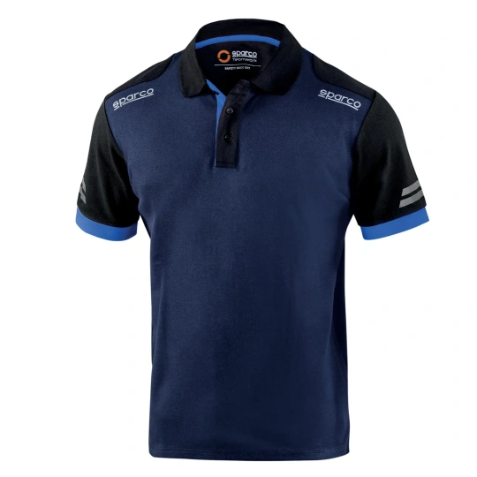 Sparco Poloshirt Tech marineblau