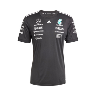 Mercedes AMG F1 2025 Herren T-Shirt Team Schwarz
