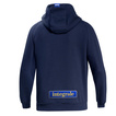 Sparco Kapuzenpullover Lancia HF Delta Integrale marineblau/weiß