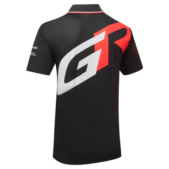  Toyota Gazoo Racing Herren Poloshirt Team Schwarz