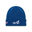 Alpine F1 2025 Herren Wintermütze Team Blau