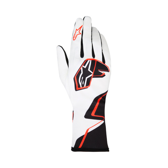 Alpinestars Handschuhe Tech-1 K Race V2 Graphic 1 weiß