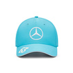Mercedes AMG F1 2024 Baseballkappe Russell Blau