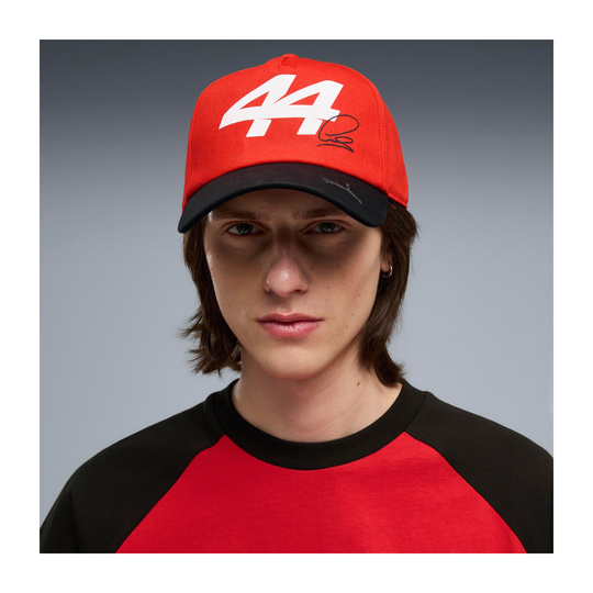 Scuderia Ferrari F1 2026 Lewis Hamilton Cap Graphic rot