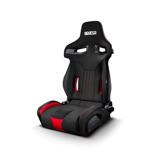 Sparco Rennsitz R333 MY21 schwarz/rot