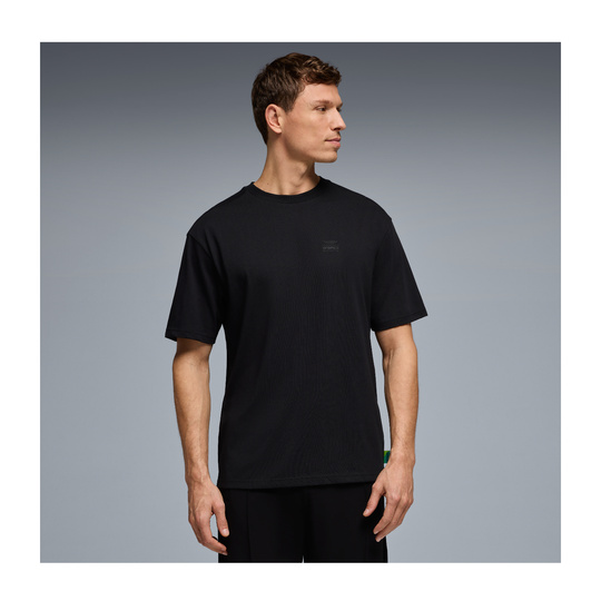 Aston Martin F1 2026 T-Shirt Stealth Logo schwarz