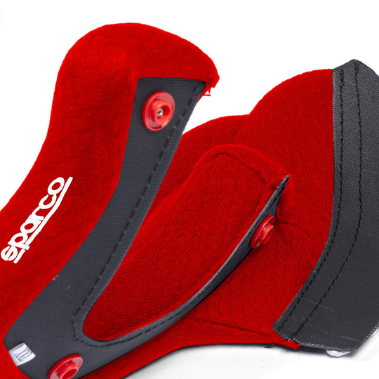 Sparco Wangenpolster Flux RJ/RJ-i rot