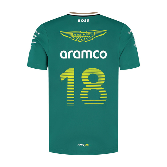 Aston Martin F1 2025 Herren T-Shirt Stroll Team