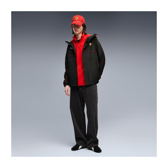 Scuderia Ferrari F1 2026 Regenjacke Rain schwarz